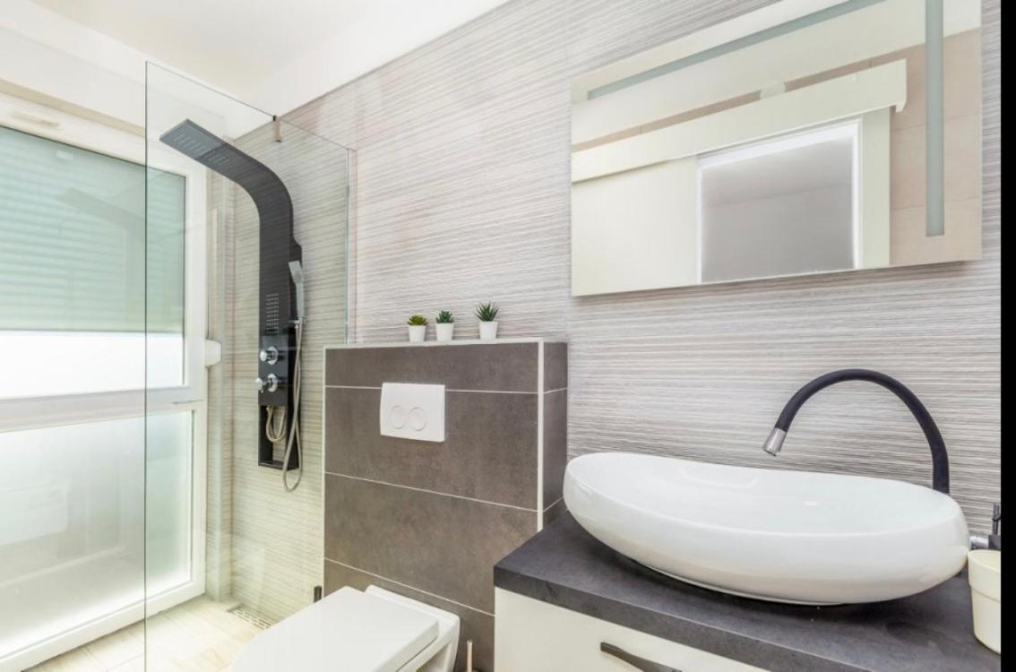 Apartments Solis Lacus Penthouse Njivice Exterior foto